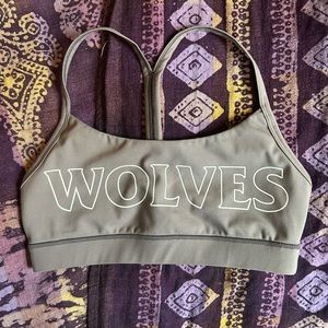 Darc Sport Rather Die Standing Bra in Purple